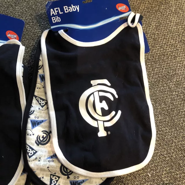 Carlton AFL Bibs BNWT   Two sets of 2