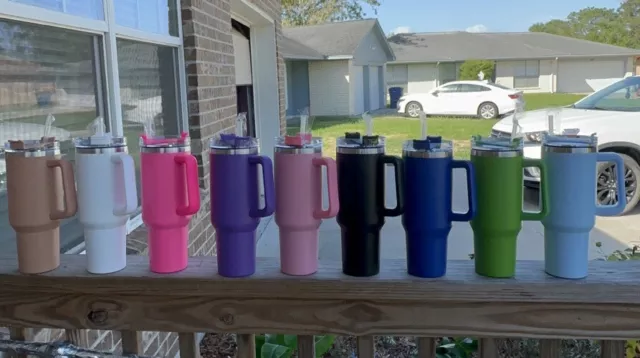 Stainless Steel Insulated Cup Tumbler 40oz 1200ml Hot /Cold