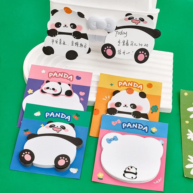 PAPER CARTOON MEMO 30 Sheets Tear Off Note Pad Portable Sticky Notes ...