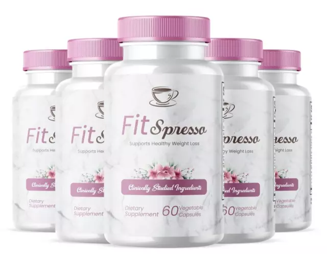 FitSpresso Health Support Supplement- Fit Spresso new Sealed Fast Ship (5 PACK)