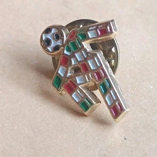 Spilla vintage con adorabile cervo e strass - Italia Spilla vintage con adorabile cervo e strass - Italia