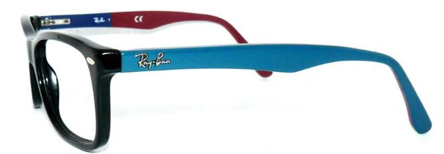 OCCHIALI RAY BAN NERI BLU RB 5228 5544 taglia 53 UOMO DONNA ATTACCO TELAIO 2