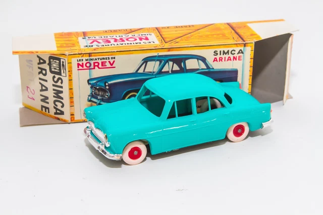 Norev Renault 4CV 1/43 – Orange – Collection – Occasion