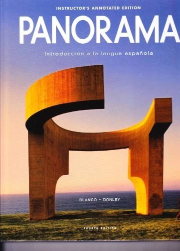 PANORAMA:INTRO.... INSTRS.ANNO By Blanco Blanco - Hardcover Excellent Condition