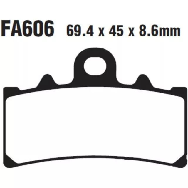 Bremsbeläge Bremsklotz Standard EBC vorne Bremse Motorradbremse Bremssteine  146