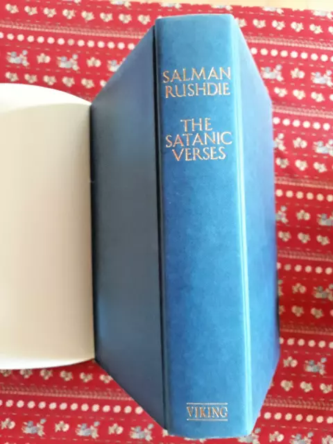 Salman RUSHDIE - The Satanic Verses - EO Anglaise Jaquette 1988 Etat superbe 2