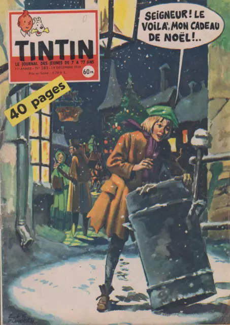 Journal De Tintin N° 583  24 Decembre 1959  *La Grande Esperance*