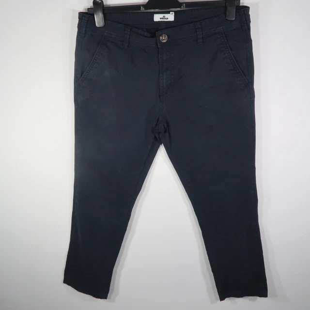 Wrogn Mens Jeans W36 L29 Washed Black Vintage