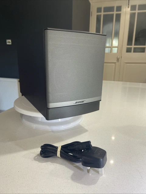 BOSE COMPANION 3 SERIES 2 Subwoofer Unit Only Silver Tested Working ...