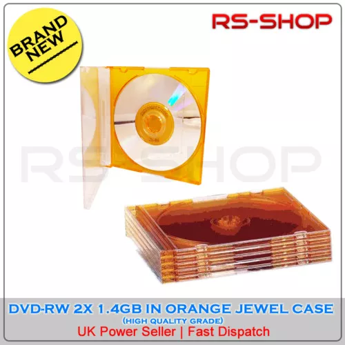 5 x 8CM DVD-R 1.4GB 30Min Camcorder Discs in Cases By Maxell