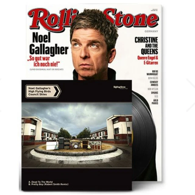 ROLLING STONE MAGAZINE Noel Gallagher Dead to the world Pretty Boy Council Sky $30.82 - PicClick