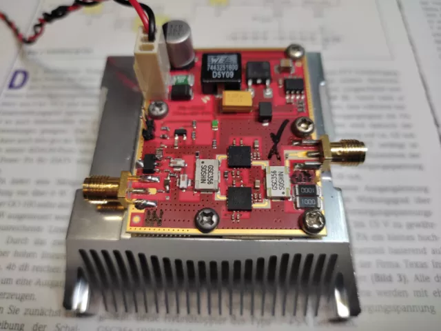 2,4 GHz 6-Watt-PA der AMSAT-DL