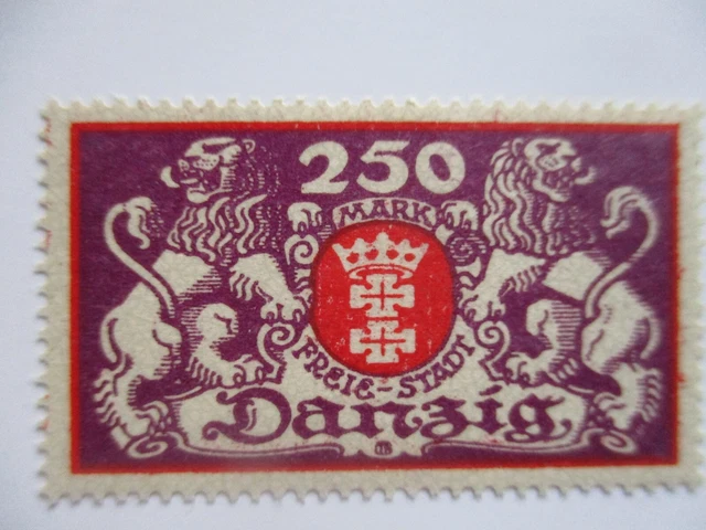 Briefmarke Freie Stadt Danzig MiNr. 119 postfrisch. Freimarke