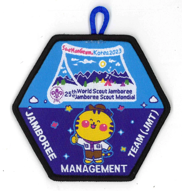 2023 WORLD SCOUT Jamboree JAMBOREE MANAGEMENT TEAM (JMT) SCOUTS Patch