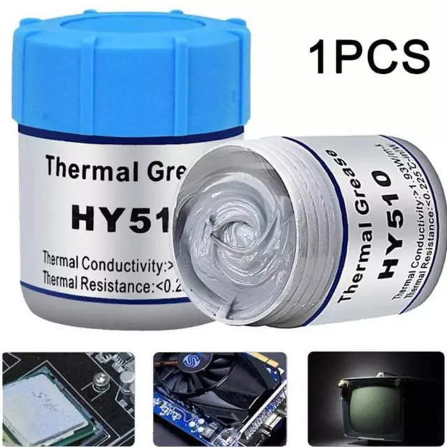 10g Grey HY510 Thermal Conductive Grease Paste VGA CPU CooliG9 LED Chipset H8G5