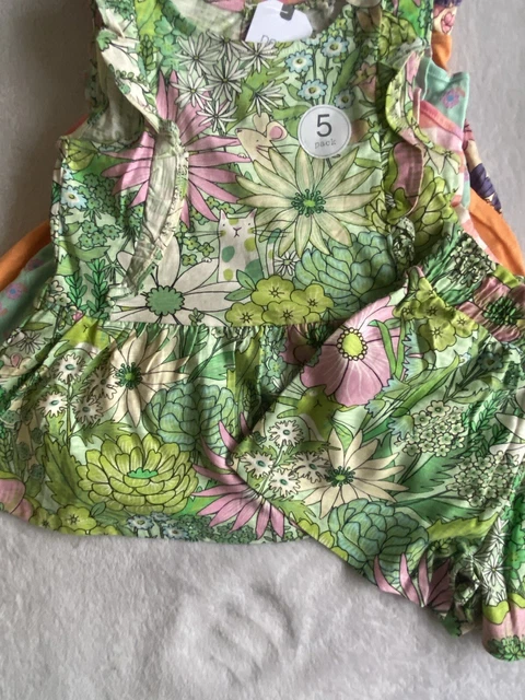 BNWT NEXT girls 10 piece short & top bundle size age 5-6 years 2