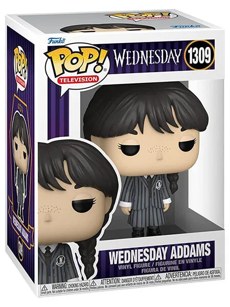 Funko POP #1309 Television Wednesday - Wednesday Addams Figure New and In Stock
