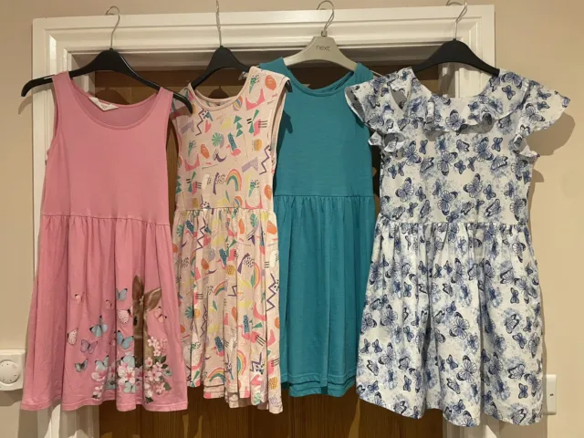 Girls Age 7-8 Years - 4 Item Dress Bundle