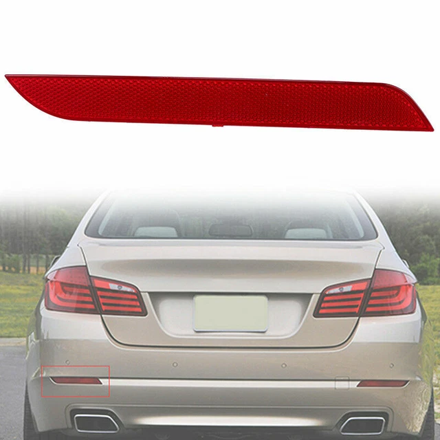 Left Driver Side Rear Bumper Reflector Light Tail Lamp For BMW F10 F18 2010-2013