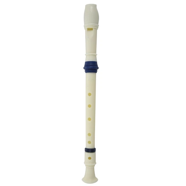 3X(MUSIC INSTRUMENT 6 Holes Soprano Flute Recorder White J5Q3)3143 24.30 PicClick AU