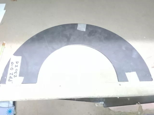 rosace de finition sous rempant d 280 pour tube isolé d 230 intérieur  poujoula