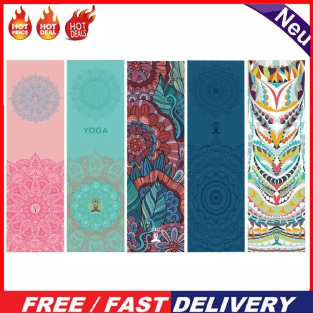 Yoga Sports Printed Towels Breathable Sweat Absorption Pilates Towel Blanket