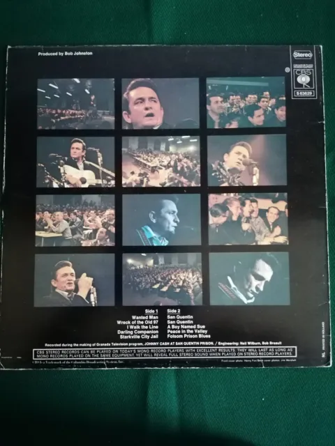 LP (Vinyl), Johnny Cash At San Quentin, gebraucht
