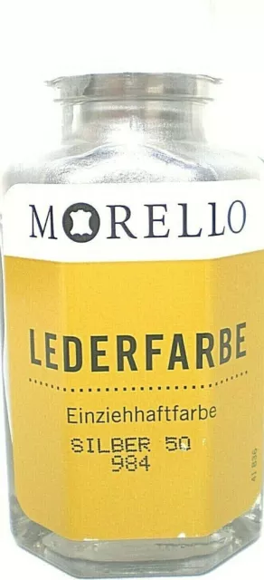 Morello Extra Schwärze Lederfarbe schwarz matt 50 /100 ml