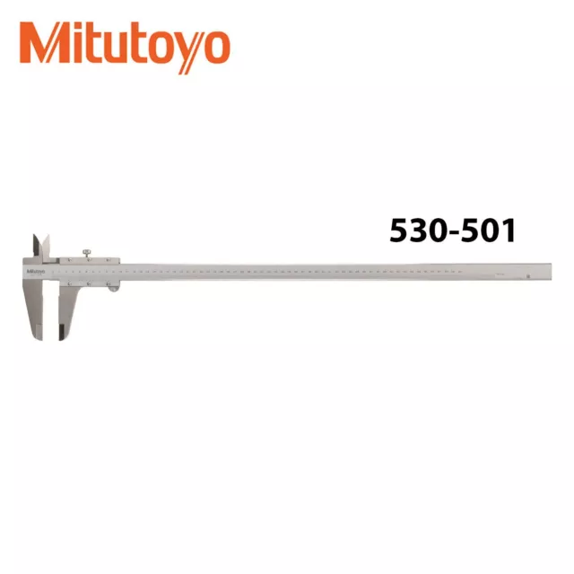 Mitutoyo 530-501 Vernier Caliper 0-600mm Range Depth Steps And Measure⭐Tracking⭐