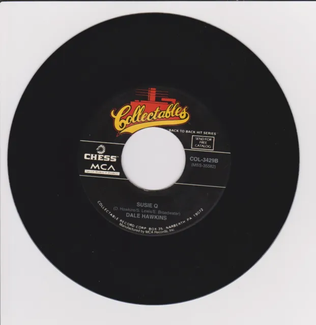 Tommy Tucker / Dale Hawkins Hi Heeled Sneakers / Susie Q 45 RPM 7" Vinyl