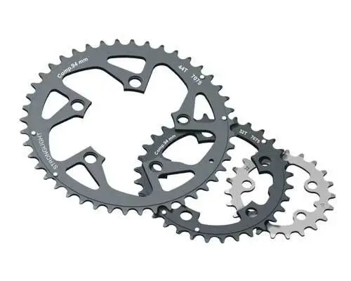 Stronglight 058PCD Type XC - Stainless Steel 5-Arm MTB Chainring - 22T