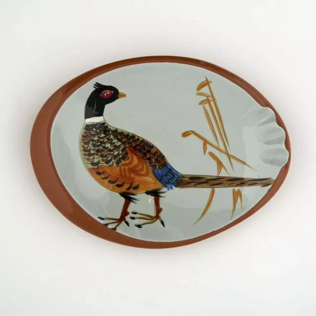 Stangl California Pheasant Ashtray from the mid-century Sportsman Series