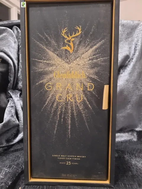 Glenfiddich Scotch Grand Cru Single Malt 23 Year Empty box GREAT GIFT!!!