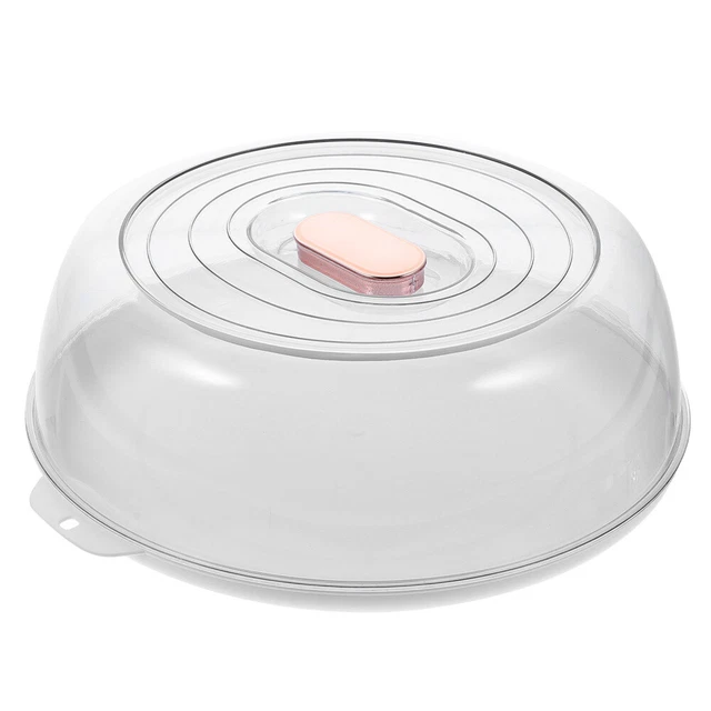 Cubierta de verduras cálidas PVC placa de pastel tienda de alimentos White
