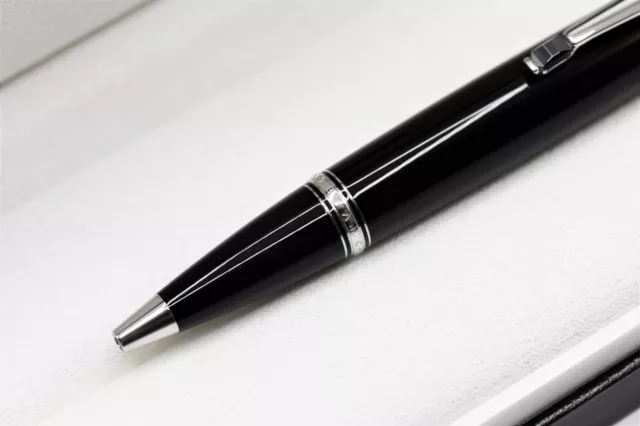 Montblanc Boheme Noir Kugelschreiber / Id.: 5055 / Onyx / Platiniert / NEU / 2