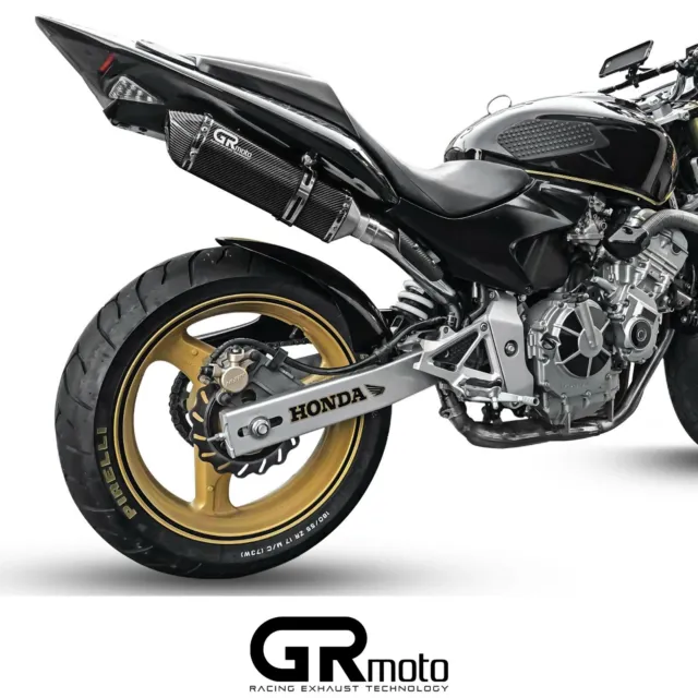 Escape para HONDA CB 600 F AVISPÓN 2003 - 2006 ALTO NIVEL GRmoto silenciador carbono