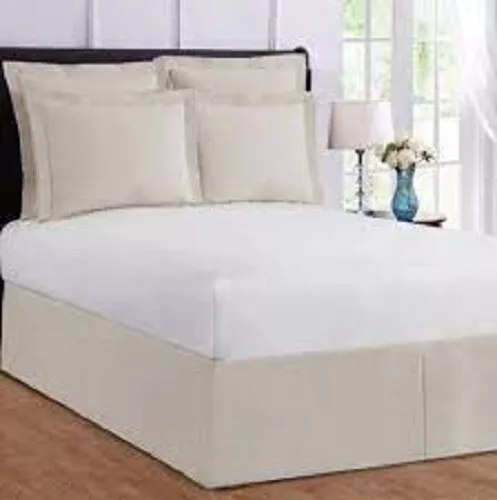 Nestwell™ Envolvente Completo Tamaño Cama Falda en Color Marfil