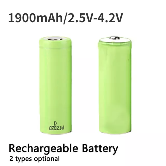 Lot 2.5V-4.2V 1900mAh NCR18500A 18500 Rechargeable Li-lon Battery For Camera