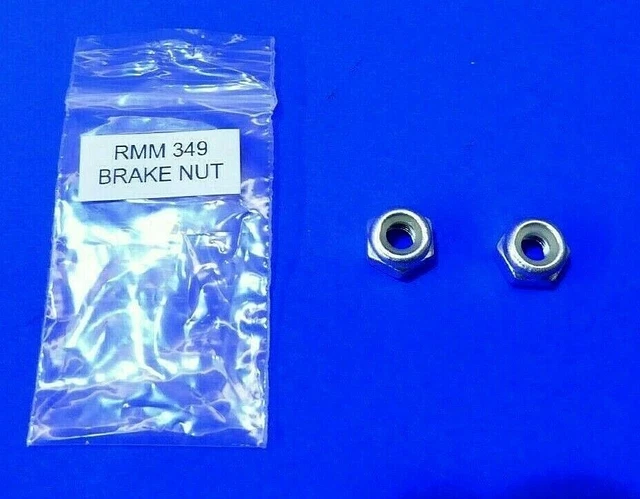 2 Raleigh Chopper Mark 2 Brake Bolt Nuts - Superb New Old Stock - Show Bike