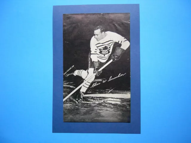 1934/43 Beehive Corn Syrup Group 1 Hockey Photo Charlie Conacher Bee Hive Sharp+