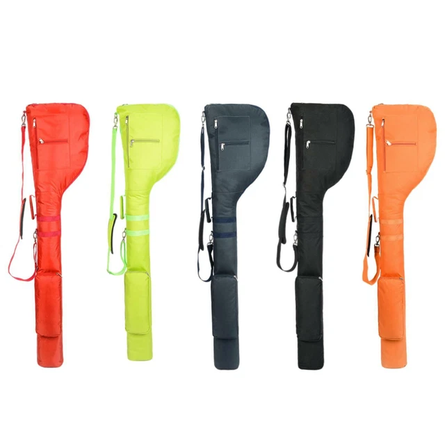 Golf   Bag Clubs Case Thick and Tough Zippered Lightweight Foldable Travel