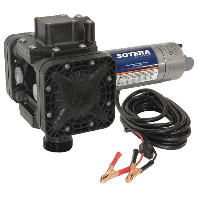 SOTERA SS415B Electric Drum Pump,12VDC,13 gpm,1/4 HP