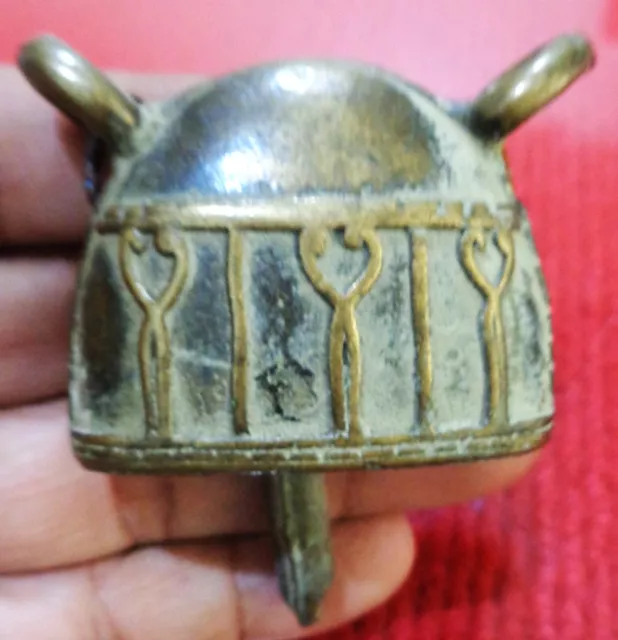 Antique Burmese Bronze Cow, Buffalo Bell
