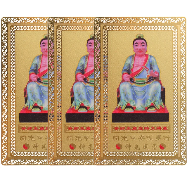 3pcs Tragbare Vintage Kreative Praktische Glück Amulett Für Festival