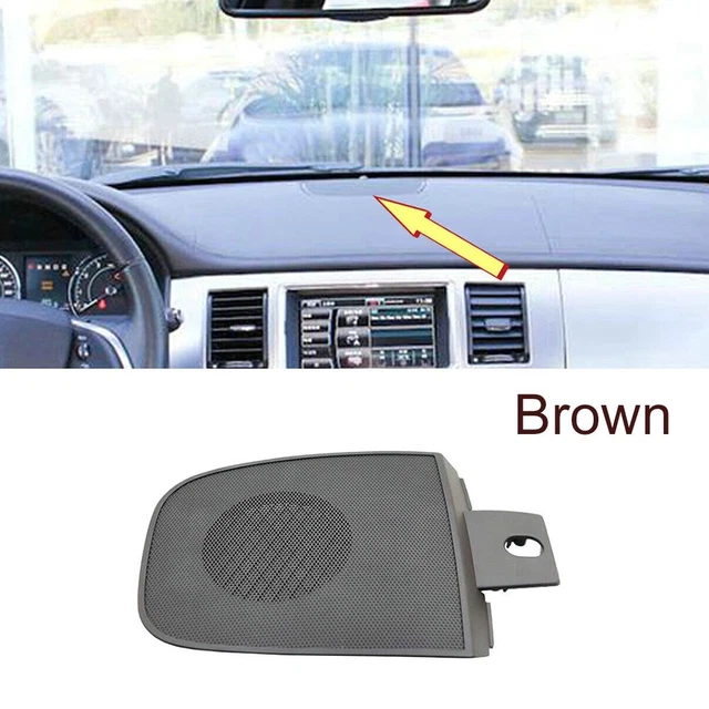 Car Instrument Center Speaker Cover Dashboard Brown Jaguar XF 2008-2015
