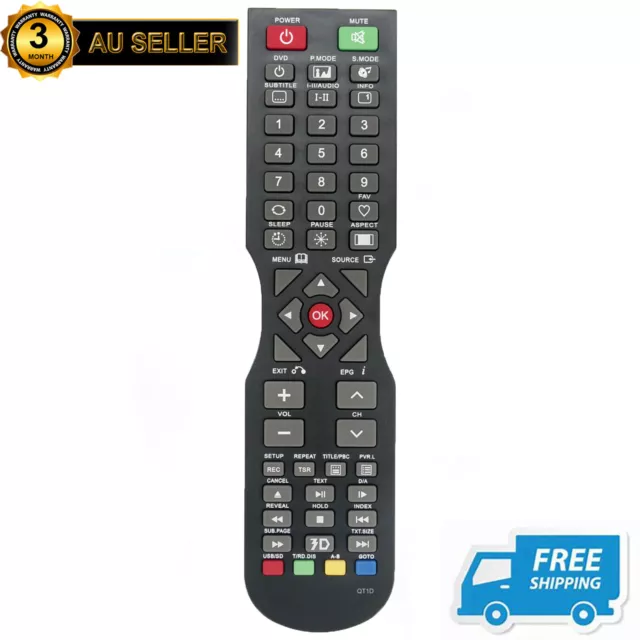 New Remote Control QT1D for SONIQ TV E48W13A-AU E40W13A-AU E40V14A-AU E40W13C-AU