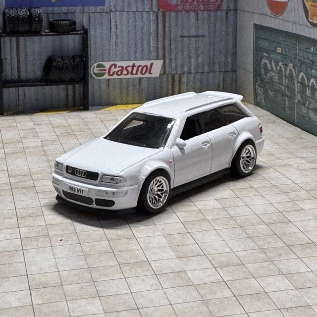 HOT WHEELS AUDI RS2 Avant Custom Wheelswap Real Riders £6.00