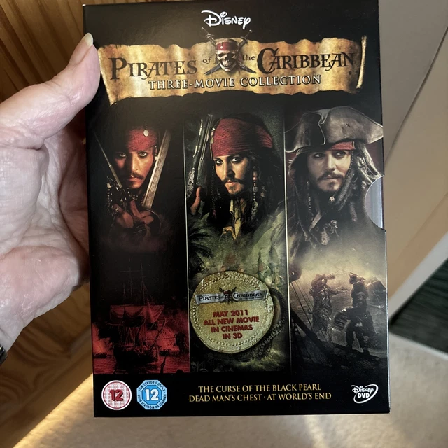 PIRATES OF THE Caribbean Trilogy ]- DVD £5.43 - PicClick UK