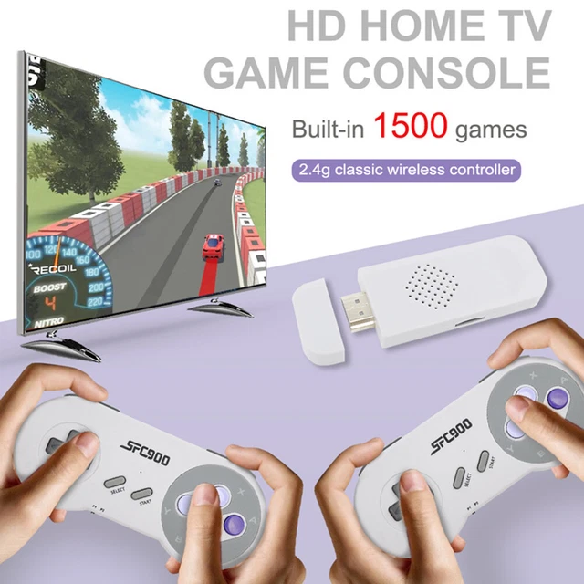 SF900 Gaming Gamepads 4GB TV Controller HDMI-compatible Dual Gamepad for Genesis