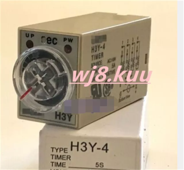 For H3Y-4 AC110V 5S time relay F8 #W7